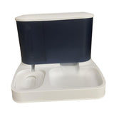 Maxbell Maxbell Food Dispenser Water Bowl Portable Pets Feeder Waterer for Puppy Cats Rabbit Blue