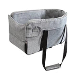 Maxbell Pet Car Armrest Seat Breathable Washable Car Console Dog Seat for Small Dogs