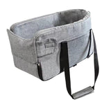 Maxbell Pet Car Armrest Seat Breathable Washable Car Console Dog Seat for Small Dogs