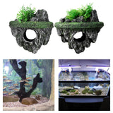 Maxbell Aquarium Decorated Fish Tank Decorations for Aquarium Micro Landscape Hiding M