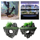 Maxbell Aquarium Decorated Fish Tank Decorations for Aquarium Micro Landscape Hiding M