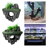 Maxbell Aquarium Decorated Fish Tank Decorations for Aquarium Micro Landscape Hiding M