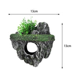Maxbell Aquarium Decorated Fish Tank Decorations for Aquarium Micro Landscape Hiding M