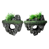 Maxbell Aquarium Decorated Fish Tank Decorations for Aquarium Micro Landscape Hiding M