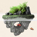 Maxbell Aquarium Decorated Fish Tank Decorations for Aquarium Micro Landscape Hiding L