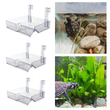Maxbell Hanging Turtle Basking Platform Reptile Tank Ladder for Amphibians Tortoises L