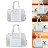 Maxbell Pet Carrier Bag Shoulder Strap Cotton Shoulder Bag for Kitty Outdoor Walking S