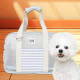 Maxbell Pet Carrier Bag Shoulder Strap Cotton Shoulder Bag for Kitty Outdoor Walking S