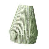 Maxbell Rope Woven Lampshade Handmade Light Shade for Bedroom Hallway Kitchen Island green