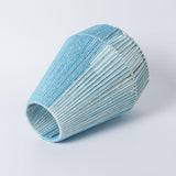 Maxbell Rope Woven Lampshade Handmade Light Shade for Bedroom Hallway Kitchen Island blue