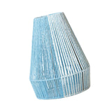 Maxbell Rope Woven Lampshade Handmade Light Shade for Bedroom Hallway Kitchen Island blue