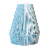 Maxbell Rope Woven Lampshade Handmade Light Shade for Bedroom Hallway Kitchen Island blue