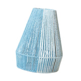 Maxbell Rope Woven Lampshade Handmade Light Shade for Bedroom Hallway Kitchen Island blue