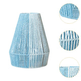 Maxbell Rope Woven Lampshade Handmade Light Shade for Bedroom Hallway Kitchen Island blue