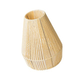 Maxbell Rope Woven Lampshade Handmade Light Shade for Bedroom Hallway Kitchen Island yellow