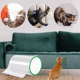 Maxbell Anti Cat Scratch Tape Transparent Pet Cat Protection Film for Carpet Doors Couch