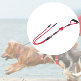 Maxbell Dog Leash Rope Adjustable Length Multiple Dog Leash for Pet Large Medium Dog 1 to two L