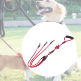 Maxbell Dog Leash Rope Adjustable Length Multiple Dog Leash for Pet Large Medium Dog 1 to three S