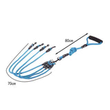 Maxbell Dog Leash Rope Sturdy Running Retractable Dog Leash for Large Medium Dog Pet 1 to four L