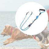 Maxbell Dog Leash Rope Sturdy Running Retractable Dog Leash for Large Medium Dog Pet 1 to two L