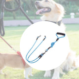 Maxbell Dog Leash Rope Sturdy Running Retractable Dog Leash for Large Medium Dog Pet 1 to two S