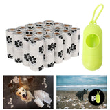 Maxbell Maxbell Dog Poop Trash Bags Lightweight Extra Thick Doggy Poop Bag for Cat Puppy Dog White