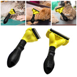 Maxbell Pet Cleaning Slicker Brush Hair Removal Tool Pet Hair Remover Puppy Pet Comb 45mm width