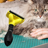 Maxbell Pet Cleaning Slicker Brush Hair Removal Tool Pet Hair Remover Puppy Pet Comb 65mm width