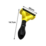 Maxbell Pet Cleaning Slicker Brush Hair Removal Tool Pet Hair Remover Puppy Pet Comb 65mm width