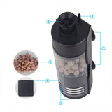 Maxbell Aquarium Internal Filter Powerful Pump for Fish Tanks Aquatic Pets Aquariums