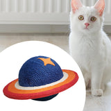 Maxbell Sisal Cat Scratcher Ball Pet Gifts Interactive for Cats Kittens Planet Shape