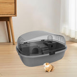Maxbell Large Hamster Cage Breathable Hamster Habitat for Sugar Glider Bunny Gerbils gray