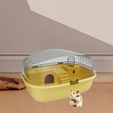 Maxbell Large Hamster Cage Breathable Hamster Habitat for Sugar Glider Bunny Gerbils yellow