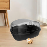 Maxbell Large Hamster Cage Breathable Hamster Habitat for Sugar Glider Bunny Gerbils black