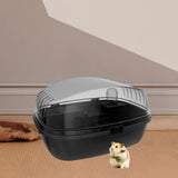 Maxbell Large Hamster Cage Breathable Hamster Habitat for Sugar Glider Bunny Gerbils black