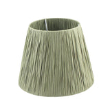 Maxbell Table Lamp Shade Only Handwoven Cover Home Living Room Bell Raffia Lampshade Green