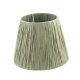 Maxbell Table Lamp Shade Only Handwoven Cover Home Living Room Bell Raffia Lampshade Green