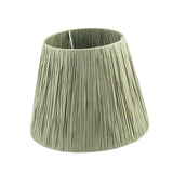 Maxbell Table Lamp Shade Only Handwoven Cover Home Living Room Bell Raffia Lampshade Green