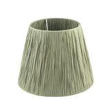 Maxbell Table Lamp Shade Only Handwoven Cover Home Living Room Bell Raffia Lampshade Green