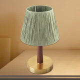 Maxbell Table Lamp Shade Only Handwoven Cover Home Living Room Bell Raffia Lampshade Green
