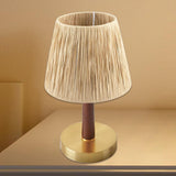 Maxbell Table Lamp Shade Only Handwoven Cover Home Living Room Bell Raffia Lampshade Light Yellow