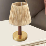 Maxbell Table Lamp Shade Only Handwoven Cover Home Living Room Bell Raffia Lampshade Light Yellow