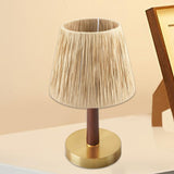 Maxbell Table Lamp Shade Only Handwoven Cover Home Living Room Bell Raffia Lampshade Light Yellow