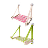 Maxbell Cat Hammock Gift Portable Hammock Perch Window Hanging Nest Cat Window Perch Pink
