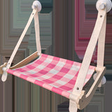 Maxbell Cat Hammock Gift Portable Hammock Perch Window Hanging Nest Cat Window Perch Pink