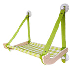 Maxbell Cat Hammock Gift Portable Hammock Perch Window Hanging Nest Cat Window Perch Green