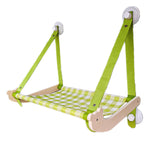 Maxbell Cat Hammock Gift Portable Hammock Perch Window Hanging Nest Cat Window Perch Green