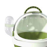 Maxbell 2x Hamster Carrier Cage Pet Outgoing Cage for Dwarf Hamster Outdoor Squirrel Green