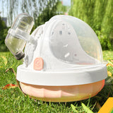Maxbell 2x Hamster Carrier Cage Pet Outgoing Cage for Dwarf Hamster Outdoor Squirrel Pink
