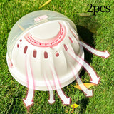 Maxbell 2x Hamster Carrier Cage Pet Outgoing Cage for Dwarf Hamster Outdoor Squirrel Pink
